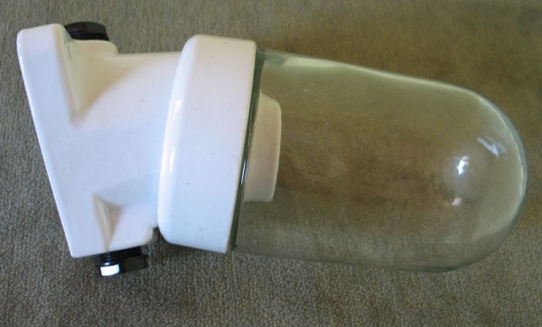 Kellerlampe, Hoflampe, Glaskolbenlampe, 60-er Jahre, bis 60 Watt, #12