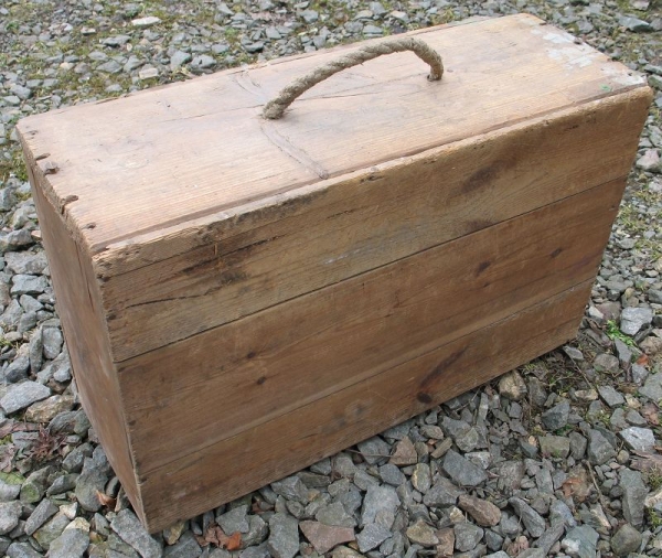 Holzkiste Deutsche Markenbutter, Reichsnährstand, um 1940