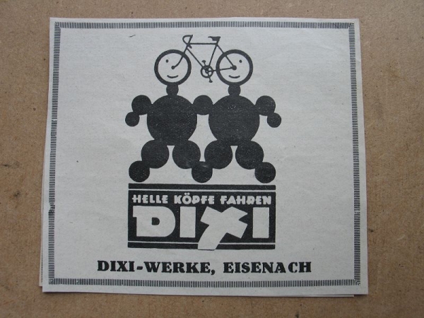 Helle Köpfe fahren Dixi , Dixi Werke Eisenach, 1928 #10