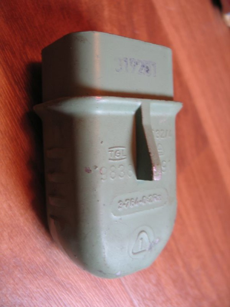 Kupplungsstecker, Kraftstecker, Grimma, 16 A, 380 V, unbenutzt, #16