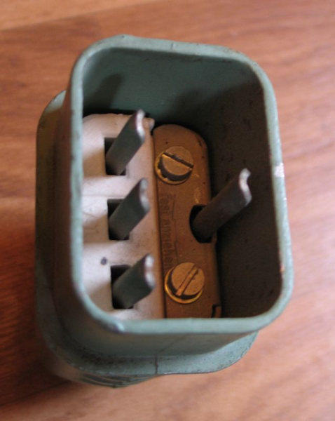 Kupplungsstecker, Kraftstecker, Grimma, 16 A, 380 V, unbenutzt, #16