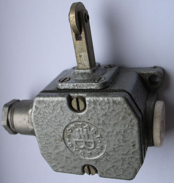 Kontaktsystem Typ GWU1R, Endschalter, Hebebühne, Arbeitsbühne etc., DDR, #8