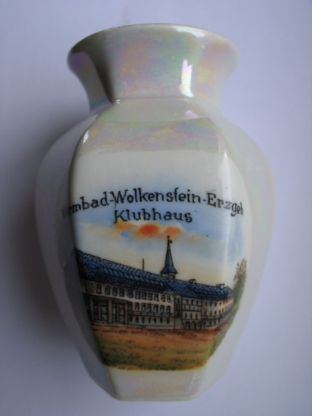 Vase, Warmbad Wolkenstein Erzgebirge, Klubhaus