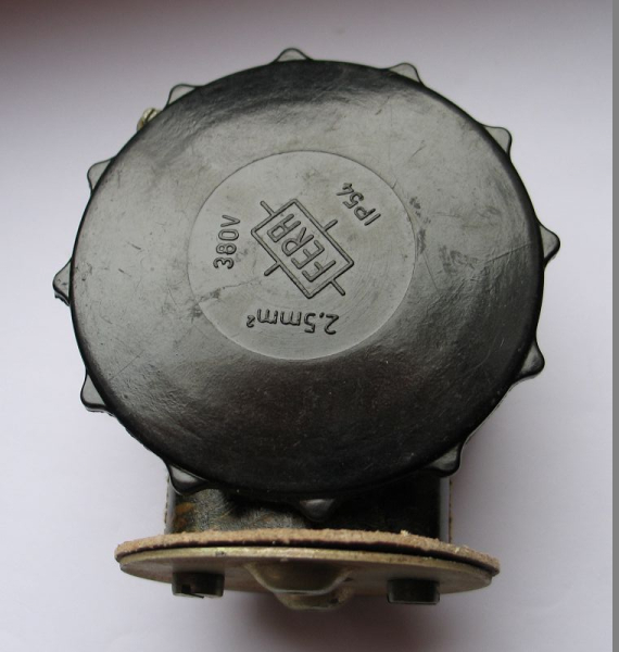 Leuchtendose für starre Befestigung, FERA, Aufhängung Bakelit, #14