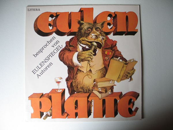 Eulenplatte, Eulenspiegel- Autoren, Litera, 1984, #238