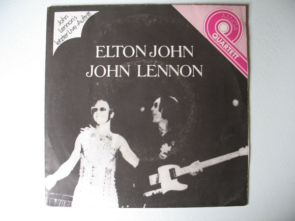 Elton John, John Lennon, I saw her standing there, Amiga Quartett, 1981, #s10