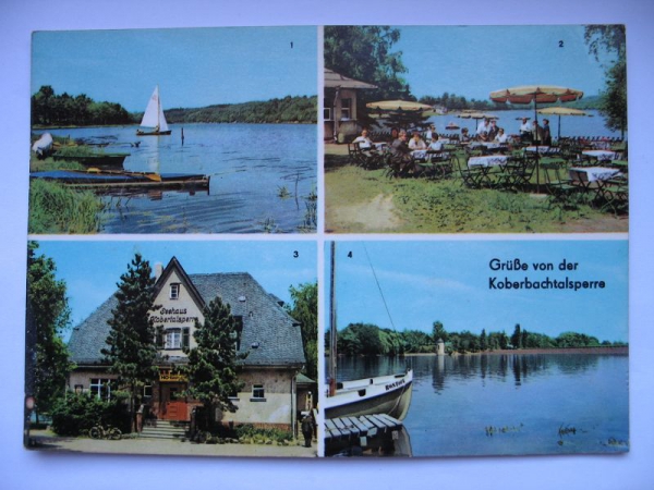 Koberbachtalsperre, HOG Seehaus, DDR 1967, #161