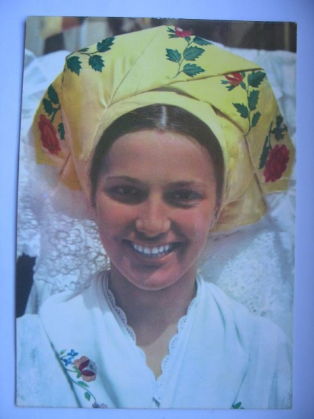 Niedersorbische Festtracht, DDR 1972, #170