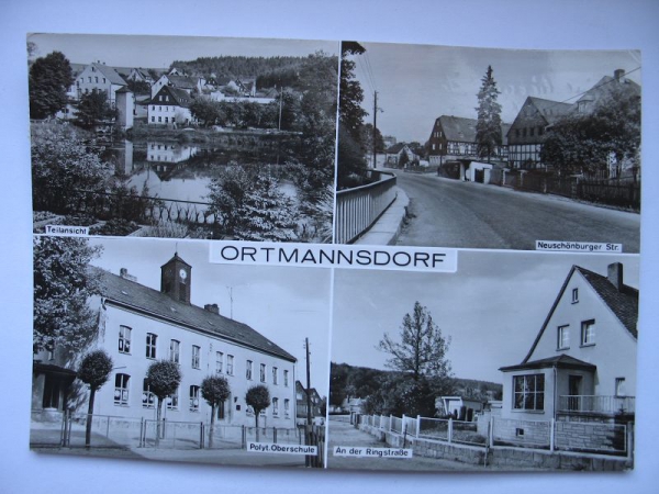 Ortmannsdorf Kreis Zwickau, DDR 1981, #211