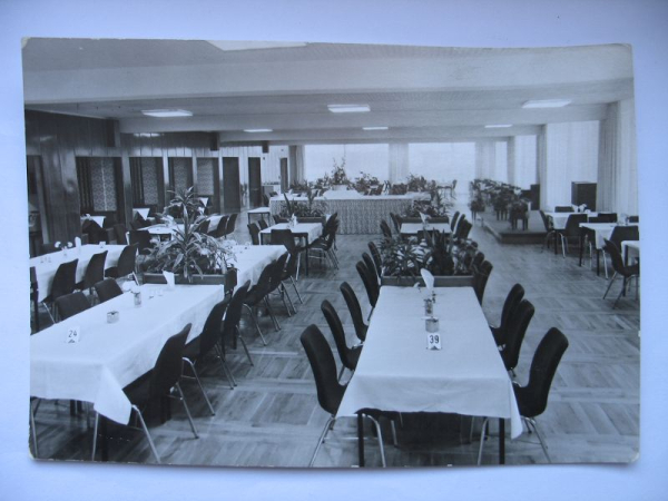 Börgerende-Rethwisch, FDGB- Heim Waterkant, Speisesaal, DDR 1984, #213