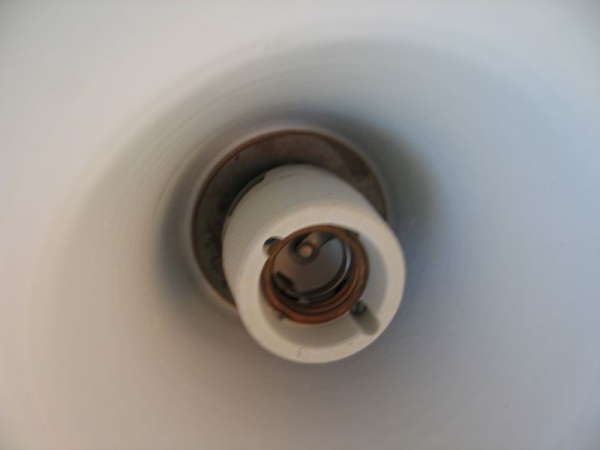 Emaillelampe, Fabriklampe, Industrielampe, FERA, DDR, unbenutzt, #3