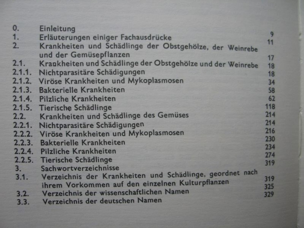 Pflanzenschutz im Garten, Obst, Wein, Gemüse, DDR 1976