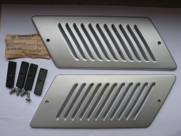 Lüftungsblende, Entlüftungsblende, Trabant 601, DDR, unbenutzt, #2