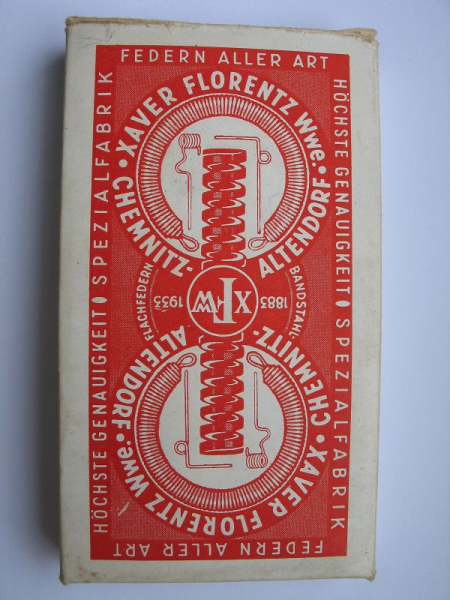 Skatblatt, Kartenspiel, 50 Jahre, Xaver Florentz Chemnitz- Altendorf, #126