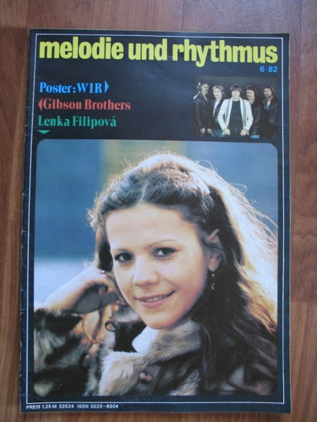 Melodie und Rhythmus, Heft 6/1982, Lenka Filipova, Gibson Brothers
