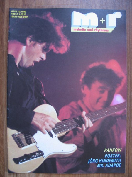 Melodie und Rhythmus, Heft 10/1989, Pankow, Jörg Hindemith, Mr. Adapoe