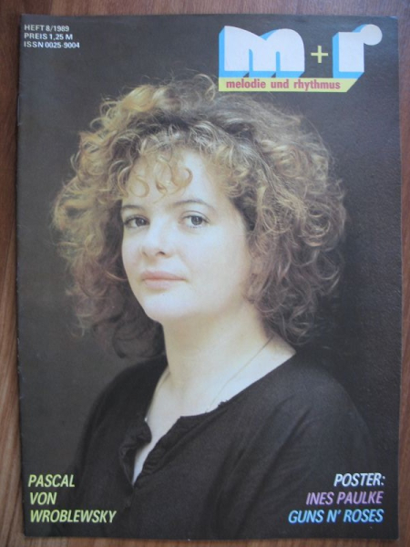 Melodie und Rhythmus, Heft 8/1989, Pascal von Wroblewsky, Ines Paulke
