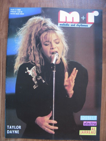 Melodie und Rhythmus, Heft 7/1989, Taylor Dayne, Kerstin Wiecha