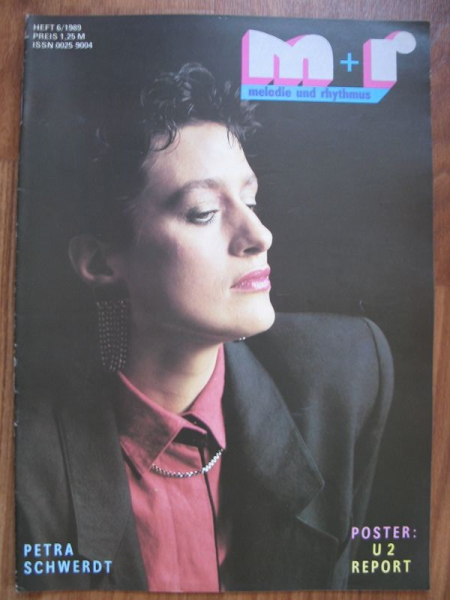 Melodie und Rhythmus, Heft 6/1989, Petra Schwerdt, Report, U2
