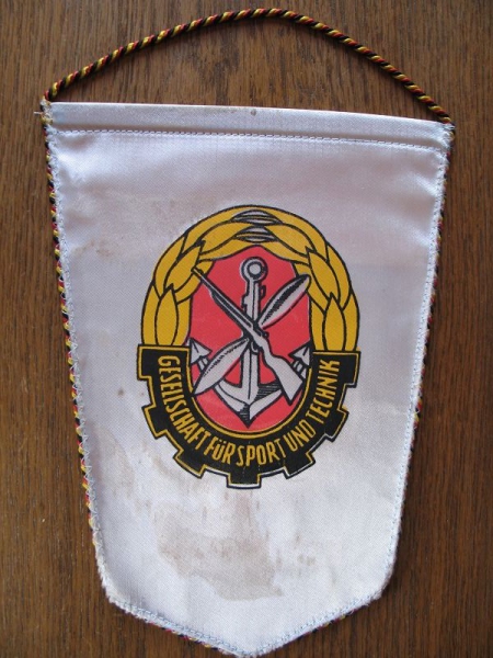 Wimpel Internationaler Schiffsmodellsport, GST der DDR, Rostock