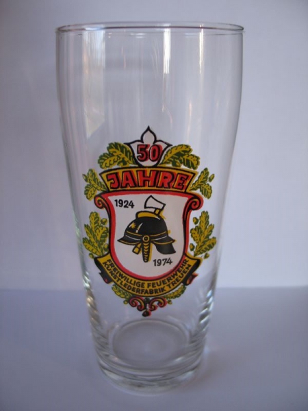 50 Jahre Freiwillige Feuerwehr Kunstlederfabrik Treuen, FFW, DDR 1974
