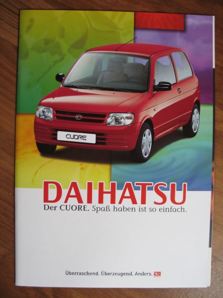 Daihatsu Cuore, Prospekt von 1996, #31