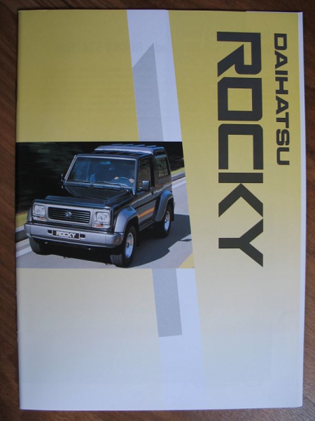Daihatsu Rocky, Prospekt von 1996, #30
