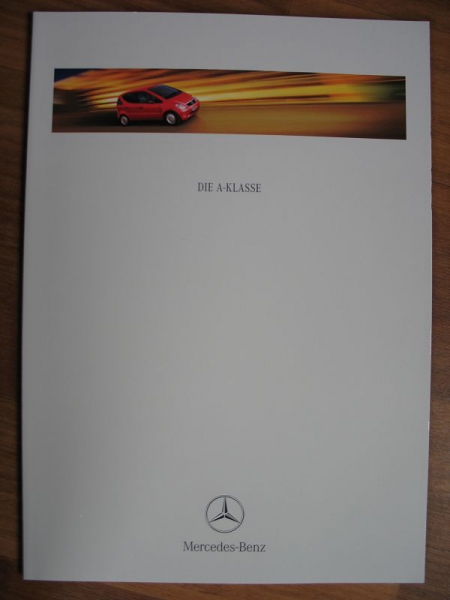 Die A- Klasse, Mercedes-Benz, A140, A160, A190, A160CDI und A170CDI, Prospekt von 1999, #5