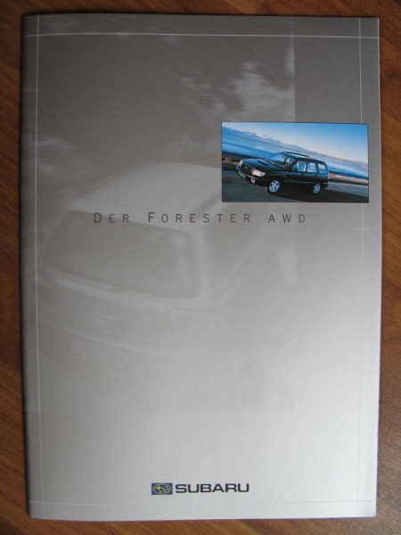 Subaru Forester AWD, Prospekt von 2000, #12
