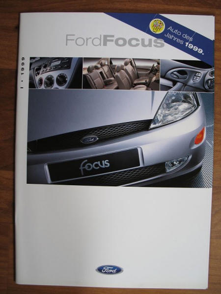 Ford Focus, Prospekt von 1999, #76