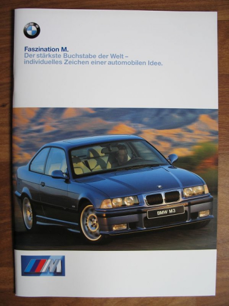 Faszination M, BMW M3, M5, Roadster, Coupe, Prospekt von 1999, #60