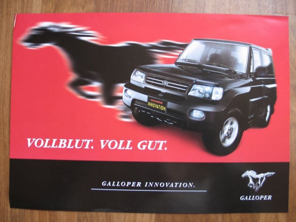 Mitsubishi Galloper Innovation, Prospekt von 1999, #169