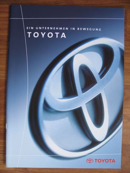 Toyota, Ein Unternehmen in Bewegung, Prospekt um 2000, #144