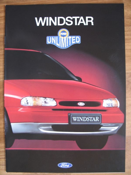 Ford Windstar Unlimited, Prospekt von 1995, #111