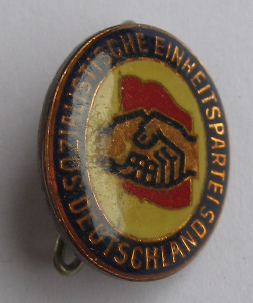 Abzeichen SED, Parteiabzeichen DDR, späte Variante