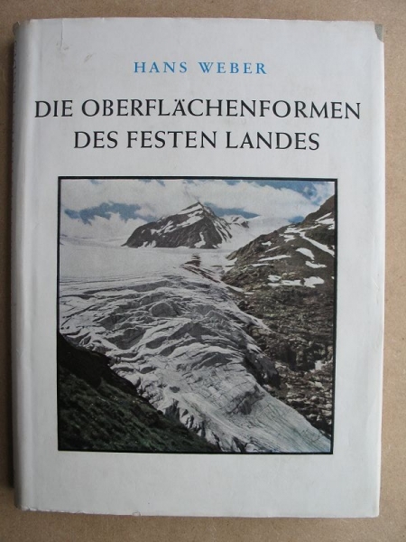 Die Oberflächenformen des festen Landes, DDR 1958