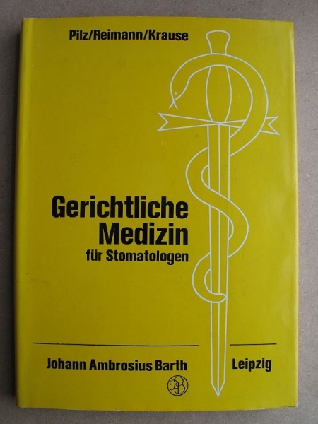 Gerichtliche Medizin für Stomatologen, DDR 1980