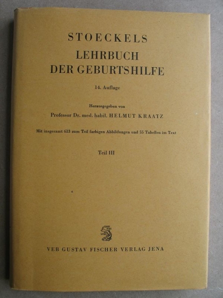 Lehrbuch der Geburtshilfe, Teil 3, 1967