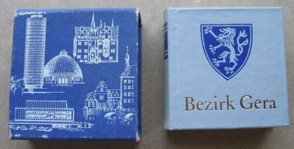 Bezirk Gera, Minibuch DDR 1987