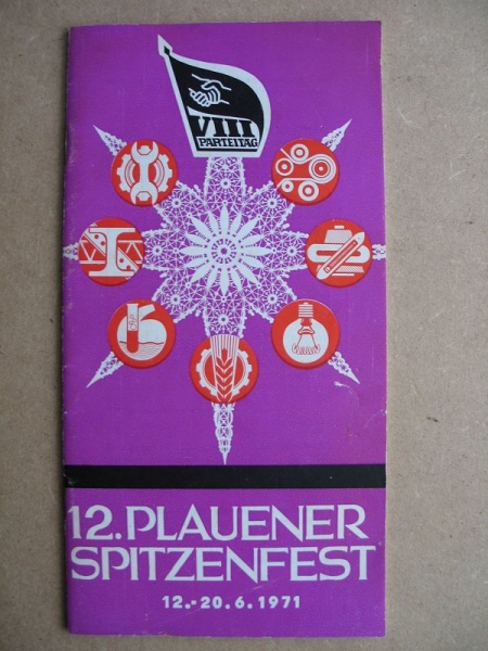 12. Spitzenfest Plauen, 1971
