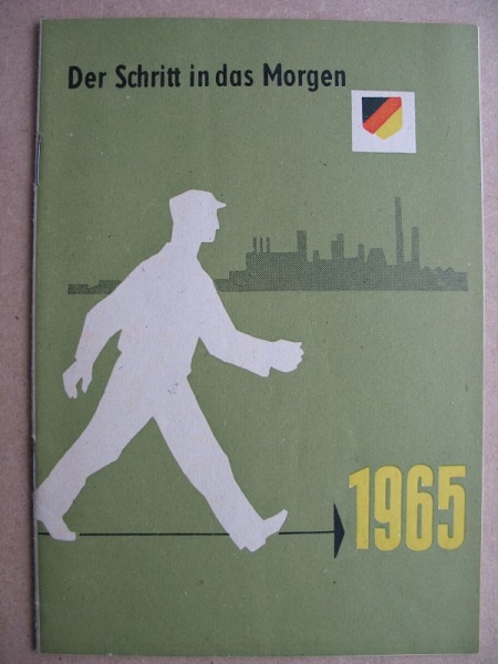 Der Schritt in das Morgen, 1965, Gera, Aga, Krossen