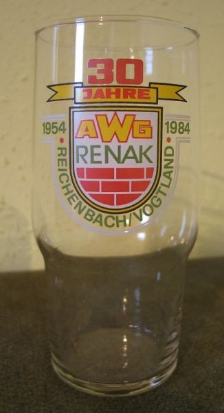 30 Jahre AWG RENAK Werke Reichenbach Vogtland, 1984