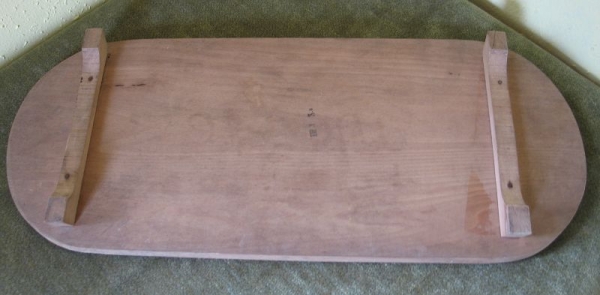 Altes Stollenbrett, DDR, 60-er/ 70-er Jahre, "Frohes Fest"