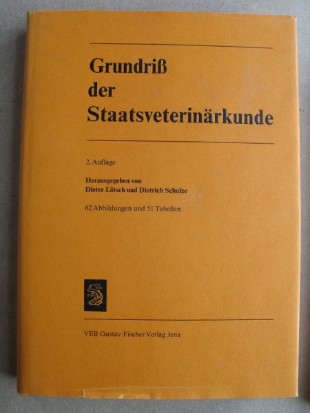 Grundriss der Staatsveterinärkunde, DDR 1980