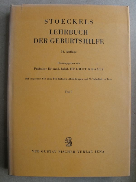Lehrbuch der Geburtshilfe, Teil 1, 1966