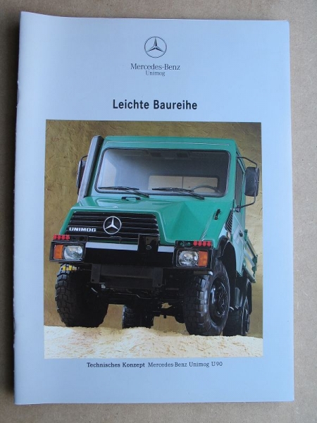 Prospekt Mercedes- Benz UNIMOG, Leichte Baureihe