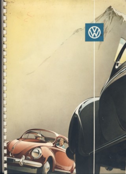 Prospekt VW Käfer, 1957