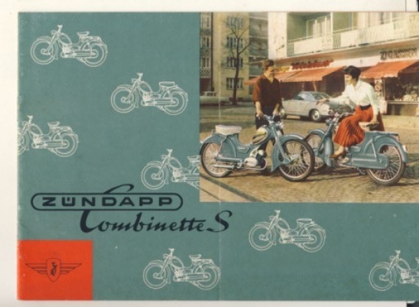 Zündapp Combinette S, Prospekt 50-er Jahre