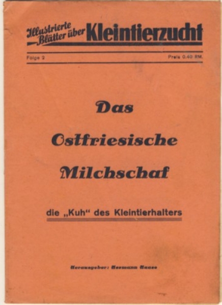 Das Ostfriesische Milchschaf, 1946