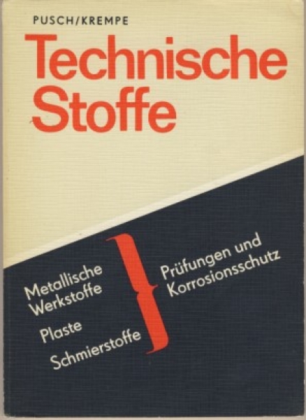 Technische Stoffe, Prüfungen und Korrosionsschutz, 1983